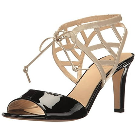 Amalfi Pumps - Amalfi by Rangoni Women's Civetta Dress Pump, Champagne/Black, 8.5 M US