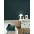 thumbnail image 4 of Seabrook Designs Slate Blue Tonal Bird Garden Prepasted Wallpaper - 20.9 in. W x 33 ft. L Roll, 4 of 6