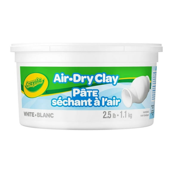 Crayola Air-Dry Clay, White