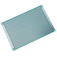 thumbnail image 2 of 10pcs 8x12cm Double Side Prototype PCB Tinned Breadboard Circuit Board, 2 of 8