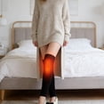 thumbnail image 2 of Heated Leg Sleeves Thermal Knee Warmers for Winter Outdoor Activities and Indoor Comfort, 2 of 9