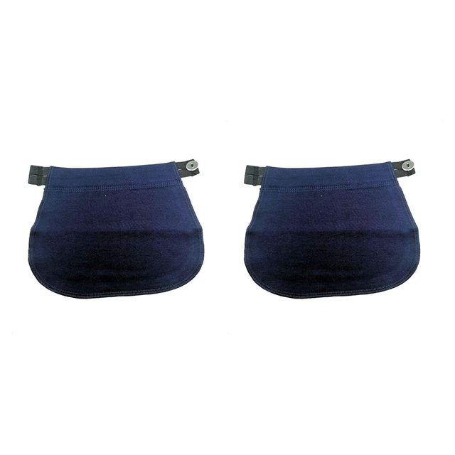 Kearding Extensor de camisa de hojas simples, apariencia exquisita, pantalla de diferencia, pantalones vaqueros llamativos, larga vida útil de Azul profundo 2piezas