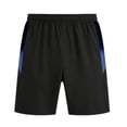 thumbnail image 5 of Umfun Men's Sporty Side Panel Athletic Shorts with Elastic Drawstring Waist - Lightweight Quick Dry Running Shorts for Gym Training & Casual Daily Wear, 5 of 9