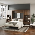 thumbnail image 2 of Signature Sleep Single Side Cabinet for Murphy Wall Beds in Walnut, 2 of 9