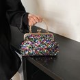 thumbnail image 3 of Bolso La Tarde Embrague Noche Cartera Con Lentejuelas para Mujeres Piesta Bodas, 3 of 9