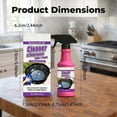 thumbnail image 6 of 120ml Heavy Duty Grill Degreaser Spray, 2026 Upgrade BBQ Grill Cleaner, Multi-Surface Grease Remover for Outdoor Grill & Kitchen Oven, Stainless Steel Degreaser (3 PCS), 6 of 9