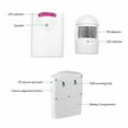 thumbnail image 6 of Miyuadkai One-To-One Split Wireless Infrared Shop Welcome Device, Infrared Wireless Alarm Motion Sensor Alert Detector, 1* Welcome Button (One-To-One), 6 of 7
