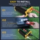 thumbnail image 3 of Inversor Coche 4000 W Inversor Corriente USB Dual (negro 12 V A 110 V), 3 of 9