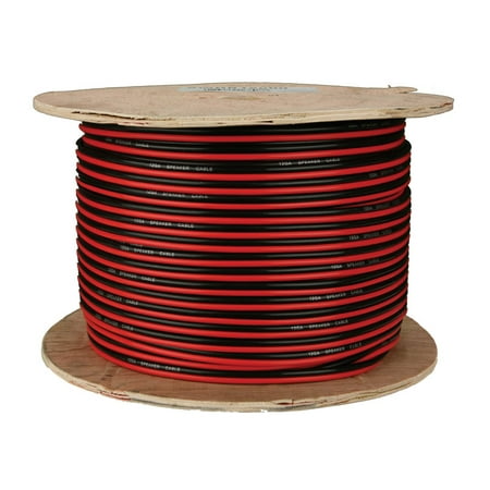 Speaker Wire 16 Gauge Red-Black Paired - Coil of 500 feet