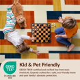 thumbnail image 4 of Design&I 5'x7' Ultra Soft Area Rug, Patchwork Abstract Geometric Contemporary Block Large Patterned None Fluffy Washable Non Shedding for Bedroom Living Room Home Office, 4 of 7