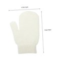 thumbnail image 2 of Exfoliating Bath Gloves for Deep Pore Cleansing and Smoother Skin Body Scrub Mitts for Men Women, 2 of 4