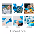 thumbnail image 2 of Guantes Desechables de Nitrilo Azul DermaCare 100pz Chico Unisex, 2 of 4