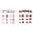 2PCS, variant on 2PCS DIY Diamond Greeting Card Diamond Art Painting Creative Design Holiday Blessing Gift Folding Greeting Cards Six-piece Set(15*15cm) (With White Envelope)-2PCS