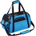thumbnail image 1 of Transport Bag for Cats Dogs Comfort Airline Approved Travel Tote Soft Side Bag for Pets, 1 of 7