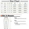 thumbnail image 3 of Black Womens Lounge Trousers Pants Trousers Pants for Ladies Loose Fit Ruched High Leg Flared Bell Bottom Summer Fall Trousers Pants 2025 Clothing XXL, 3 of 7
