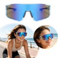 thumbnail image 3 of One Piece Cycling Sunglasses Sports Sunglasses for Men Women UV400 Photochromic Polarized Safety Glasses, 3 of 4