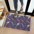 thumbnail image 2 of Feather and Arrow Pattern Door Rugs,Washable Non Slip Door Mats Indoor,Decorative Door Mats,Entry Mat Indoor for Entrance,Bedroom,Kitchen,Bathroom,16"x24", 2 of 6