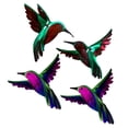 thumbnail image 1 of 4Pcs Handmade Metal Hummingbird Wall Decoration for Home Garden Patio Fence Sunnimix none, 1 of 8