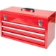 thumbnail image 1 of Caja de Herramientas portátil de Acero con 3 cajones (50.8 cm), Color Rojo, 1 of 8