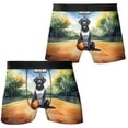 thumbnail image 3 of Happy Father's Day Labrador Retriever Playing Basketball with Best Dad Jersey All Over Print Boxer Briefs Underwear for Men Dad Lab Dog Lover Gifts - 13006, 3 of 6