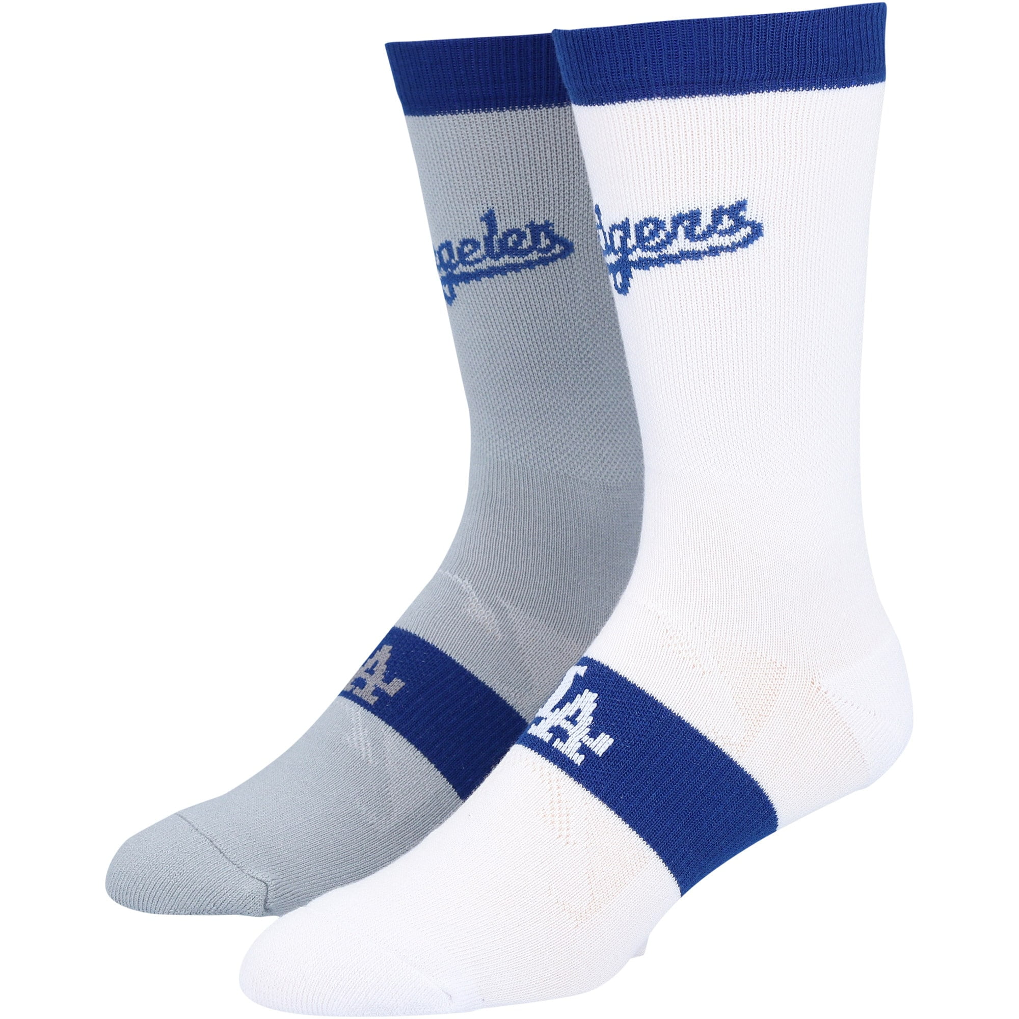 PKWY by Stance Los Angeles Dodgers Unisex 2-Pack Crew Socks Supporters ...