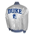 thumbnail image 3 of Men's Franchise Club White Duke Blue Devils Satin Full-Snap Jacket, 3 of 3