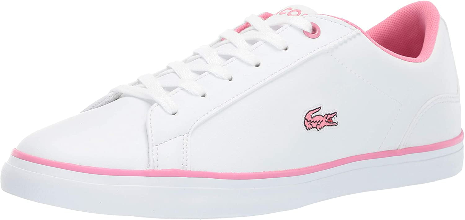 Lacoste Girls' Lerond Sneaker white 