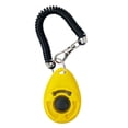 thumbnail image 1 of Positive Reinforcement Expert, Easy & Safe Clicker For Loud Sound Feedback, Various Occasions Training Tool, Consistent Training Method, Pet Training Clicker Set With Wrist Strap (Yellow), 1 of 5