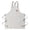 White, variant on MTIANG Heavy Duty Canvas Work Apron, Adjustable Unisex Bib Apron with Large Pockets and Reinforced Stitching for Chef, Barber, Barista, Kitchen and Workshop(Black)