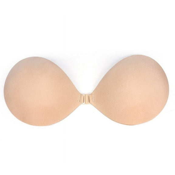 BODY404 Adhesive Bra Invisible Sticky Strapless Push up Backless Reusable Silicone Covering Nipple Bras