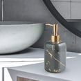thumbnail image 3 of Dispensador De Jabón Con Textura De Mármol, Bomba De Botella De Loción Para Hotel, Cocina, Baño, Gris Sunnimix Dispensador de jabón con bomba, 3 of 7