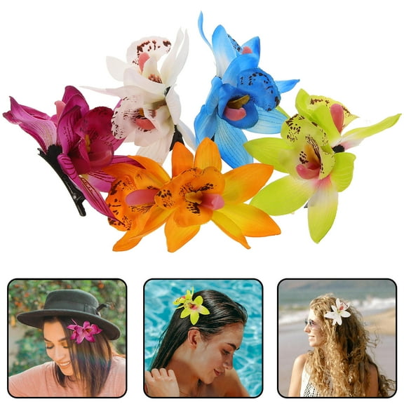 HAMPPLIES 5Pcs Women Hair Clips For Special Occasions In Assorted Color