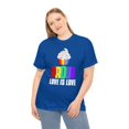 thumbnail image 2 of Proud LGBT TShirts Love is Love Shirt Equality LGBT Pride Womens Plus Size Tops, 2 of 8