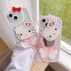 thumbnail image 2 of Funda de teléfono móvil de silicona 3d Hello kitty para iphone 14 13 pro max xr 12 11, funda de teléfono móvil para iphone, 2 of 4