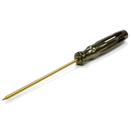 

Integy RC Toy Model Hop-ups C25999GUN Professional Allen Wrench 0.05 Ti-Nitride Hex (Handle:18mm O.D.)