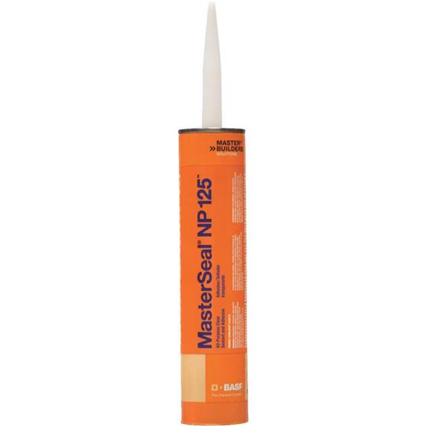 BASF MasterSeal NP 125 Clear Thermoplastic Rubber Adhesive 10.1 oz