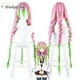thumbnail image 5 of Disfraz de anime Kanroji Mitsuri, disfraz de Halloween para mujer, ropa para adultos, peluca para niños, uniforme, disfraces para mujer, 5 of 5