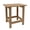 Teak, variant on Outdoor Side Table, HDPS Single Adirondack Side Table Weather Resistant, Outside Table for Adirondack Chair, Outside End Table for Patio, Pool, Deck, Porch, Patio or Indoor Use, Black