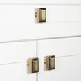 thumbnail image 2 of Grandeur 853441 Carre 1-3/4” Solid Brass Rectangular Cabinet Knob - Bronze, 2 of 7