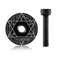 thumbnail image 1 of Headset Stem Cap Cover Various Designs 11/8" MTB Commuter Road Bike NEW, 1 of 8