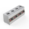 thumbnail image 2 of INTSUPERMAI 4 Grids Electric Sauce Warmer Heat Preservation Machine, 2 of 6