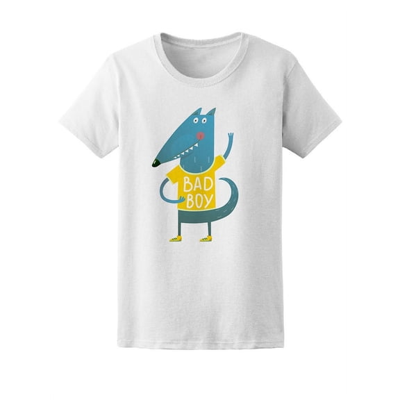 Bad Boy Cute And Funny Fox Tee Women's -Image by Shutterstock