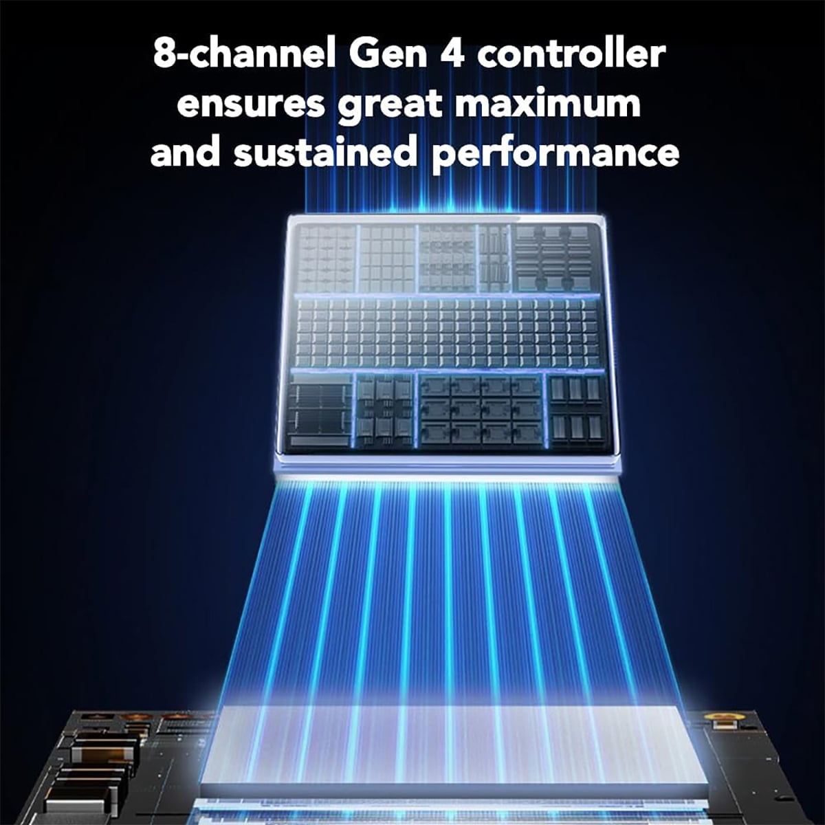 Lexar NQ780 2TB PCIe Gen 4x4 NVMe M.2 Internal SSD