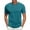 Royal Blue, variant on Men's T-Shirts 2026 Casual Cotton Solid Color Shirts Basic Short Sleeve Crew Neck Pullover Summer Trendy Clothes Coffee 2XL