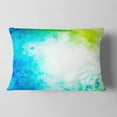 thumbnail image 2 of Designart Abstract Watercolor Art - Abstract Throw Pillow - 12x20, 2 of 5