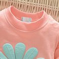 thumbnail image 6 of HCNTES Baby Girl Clothes Winter Girls Clothes Toddler Girl Clothes Outfits Long Sleeve Sweatshirt Tops + Pants Sunflower Clothes Set, 6 of 7