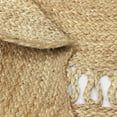 thumbnail image 6 of · REDEARTH · Round Area Rug - 5 Feet Braided Scalloped Desert Wave Natural Jute Rug- Artisan Made Boho Jute Patterned Rugs for Bedroom, Kitchen, Living Room, Farmhouse, Handmade Vintage Decor, 6 of 6