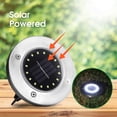 thumbnail image 5 of LINLIN 4 Pack Solar Ground Disk Lights,Waterproof 16LED Bulbs Solar Outdoor in-Groung Patio Landscape Lights for Yard Lawn Pathway Garden Driveway Walkway Step Deck, 5 of 9