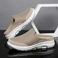 thumbnail image 4 of Slip On Mules & Clogs for Mens Light Open Back Shoes Comfort Walking Shoes Breathable Slippers Closed Toe Slides, 4 of 9