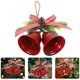 thumbnail image 3 of Cordón Navidad Jingle Bell Adorno colgante Rústico Decorativo Colgante de doble campana, 3 of 5